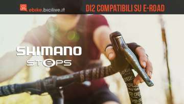 Shimano STEPS: comandi Di2 compatibili con ebike da strada