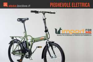 Bici elettrica pieghevole IFM: robusta, veloce e sicura