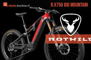 Mountain bike elettrica Rotwild R.X750 2020