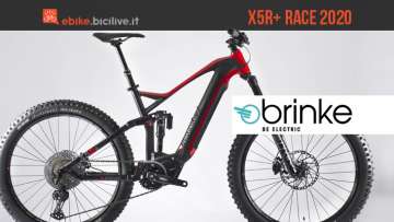 Mountain bike elettrica Brinke X5R+ Race 2020
