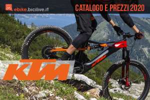 Le e-bike e le e-MTB 2020 di KTM: catalogo e listino prezzi