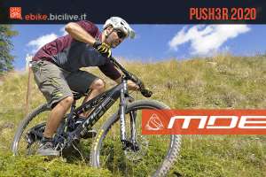 Push3R 2020, la prima e-bike full suspended di MDE