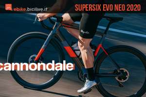 Cannondale SuperSix EVO Neo 2020: ebike da strada aero