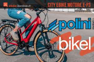City e-bike Bikel 2020 con motori Polini E-P3