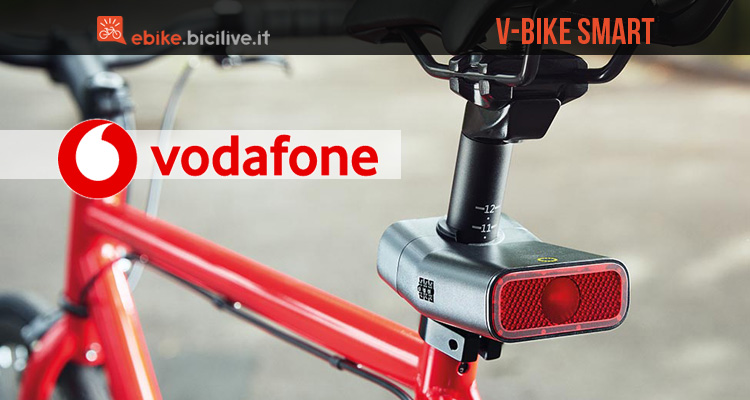V-Bike Smart by Vodafone: dispositivo sicurezza bici elettriche