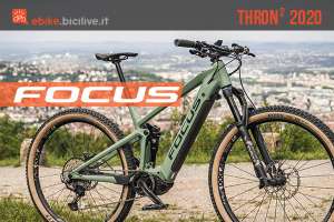 Focus Thron 2 2020: e-MTB full suspended da trail