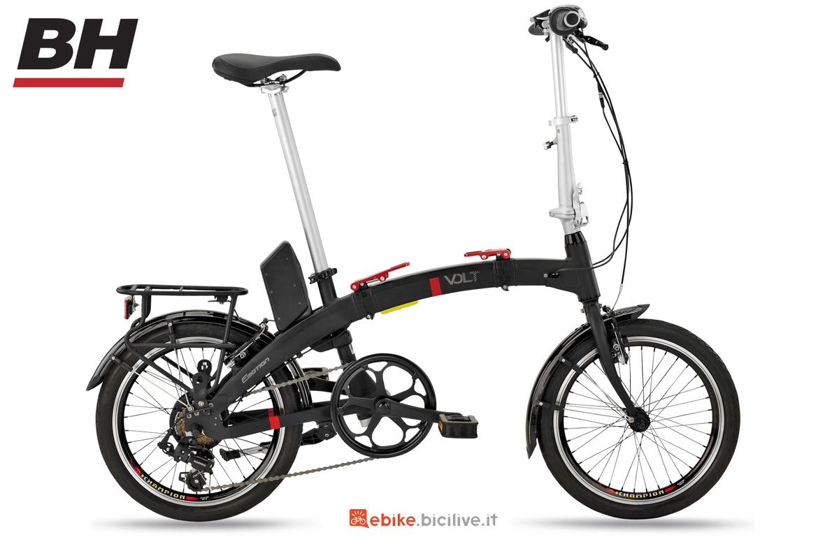Una bici elettrica pieghevole BH EASYGO VOLT 2020