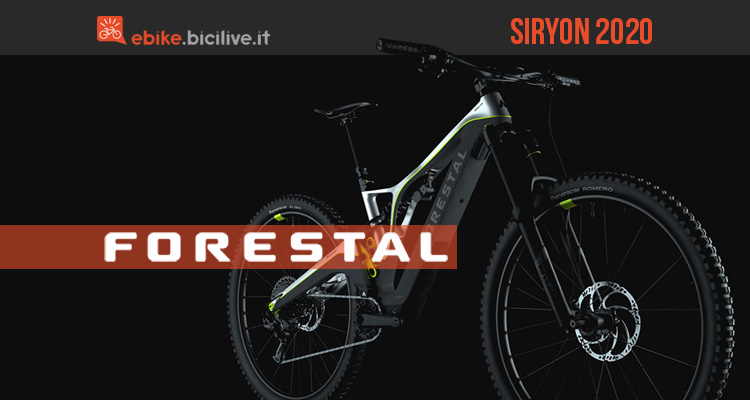 Forestal Siryon 2020: una eMTB da 17 kg con soluzioni all’avanguardia