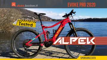 Il test della Alpek EVOKE PRO, una eMTB fatta in Italia con motore Bafang