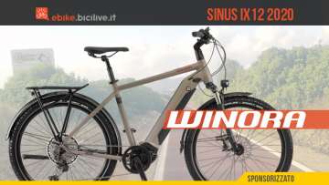 Winora Sinus iX12, la nuova ebike da trekking tuttofare con motore Bosch CX 4Gen