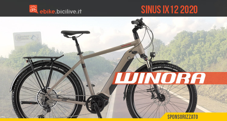Winora Sinus iX12, la nuova ebike da trekking tuttofare con motore Bosch CX 4Gen