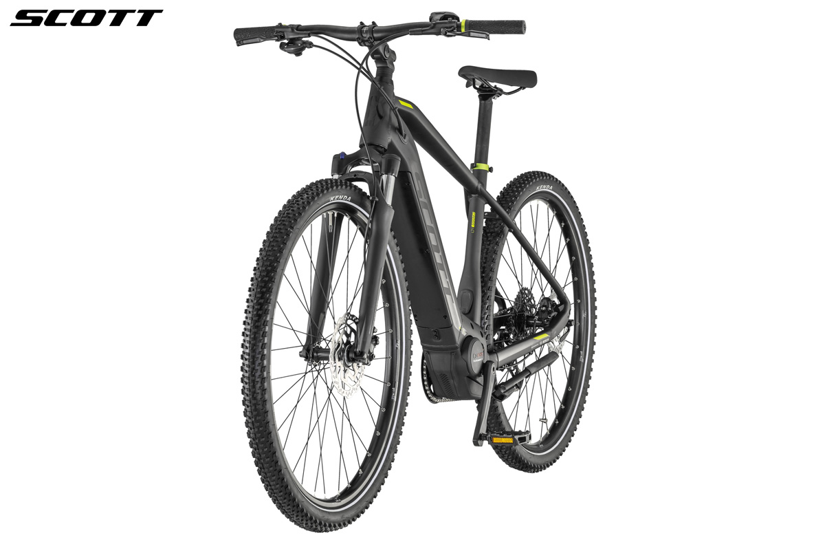 Una bici elettrica da trekking Scott Sub Cross eRide 10 Men 2020
