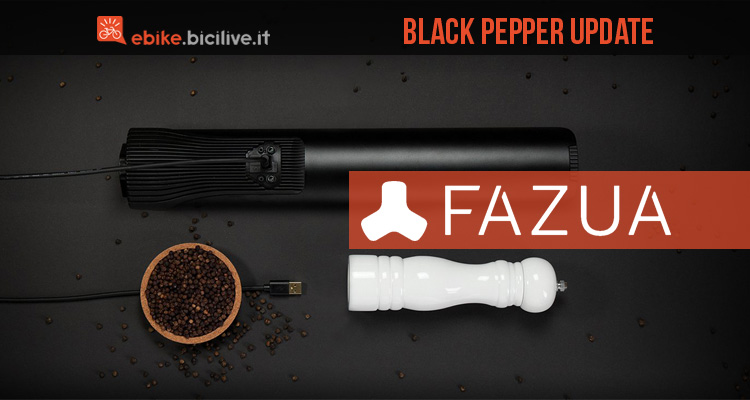 Black Pepper, il nuovo aggiornamento per il motore Fazua Evation
