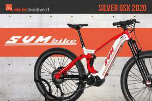 Copertina articolo ebike silver gsx 2020 della svm bike