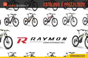 Le bici elettriche 2020 R Raymon: il catalogo e listino prezzi