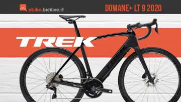 La nuova Trek Domane+ LT 9 2020: e-bike leggera con motore Fazua