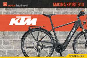 KTM Macina Sport 610: una bici e-trekking dalla massima versatilità