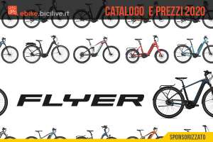 Il catalogo e il listino prezzi delle nuove e-bike FLYER 2020