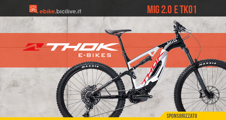 Thok E-Bikes salta nel futuro con i nuovi modelli 2021 MIG 2.0 e TK01