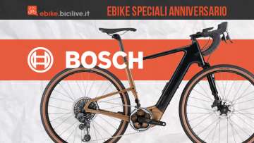 Modelli ebike speciali in occasione dell'anniversario 2020 dell'azienda Bosch