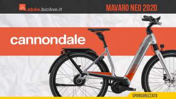 Bici elettrica da città Cannondale Mavaro Neo 2020