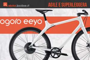 ebike logoro eeyo modello 2020 agile e superleggera