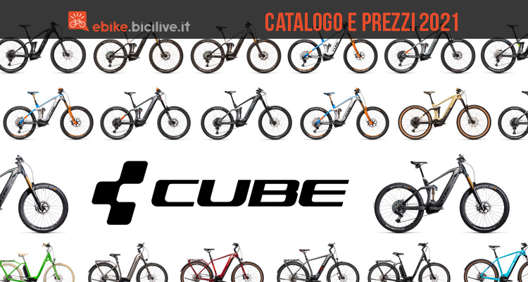 Le nuove bici elettriche 2021 di Cube: catalogo e listino prezzi