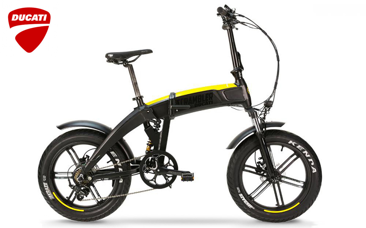Bici elettrica pieghevole Ducati SCR-E Sport 2021