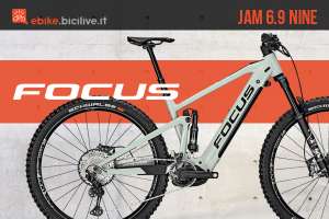 Nuova ebike mtb Focus Jam 6.9 Nine 2021