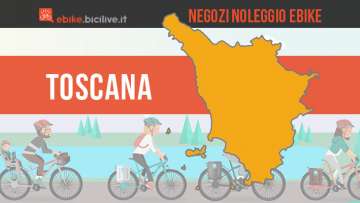 Negozi dove noleggiare bici elettriche in Toscana