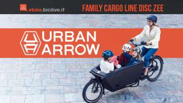 La nuova cargo ebike Urban Arrow Family Cargo Line 2020