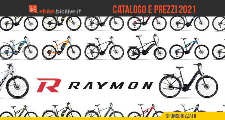 La gamma 2021 delle bici elettriche R-Raymon