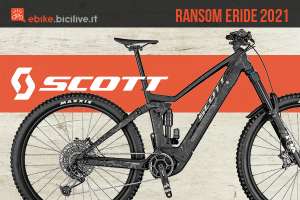 I nuovi modelli della linea di mtb elettriche Scott Ransom Erise 2021