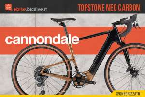 La nuova ebike da gravel Cannondale Topstone Neo Carbon 2021