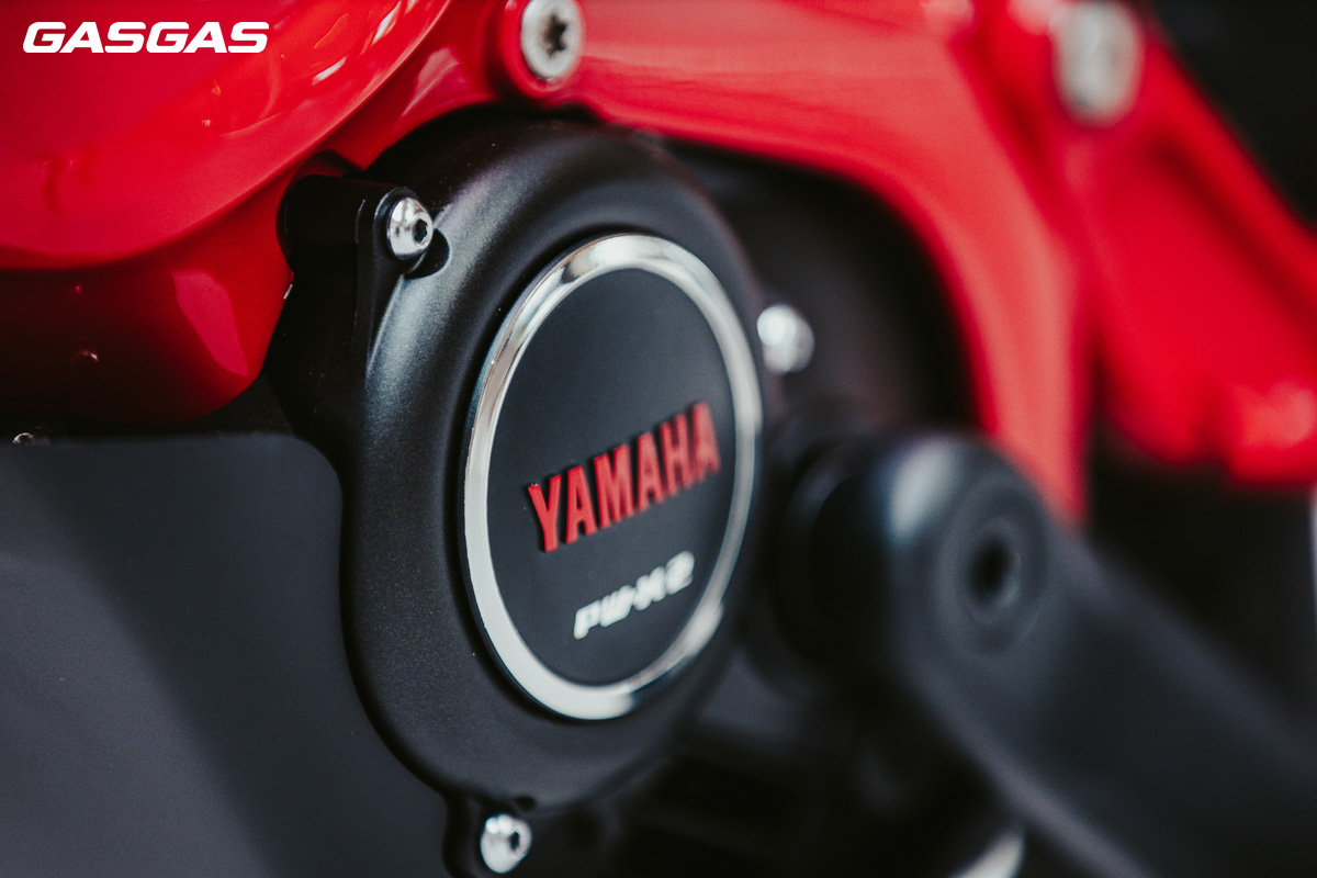 Motore elettrico centrale Yamaha PW-X2 allestito sulla GasGas Enduro Cross 11.0