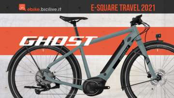 La nuova ebike urban Ghost Esquare Travel 2021