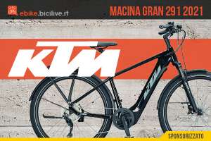 La nuova ebike per gli spostamenti urbani Ktm Macina Gran 291 2021