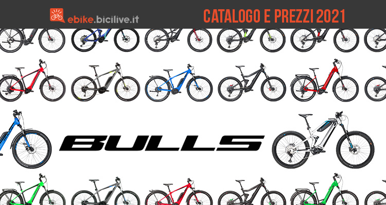 Il catalogo e i prezzi delle nuove ebike Bulls 2021