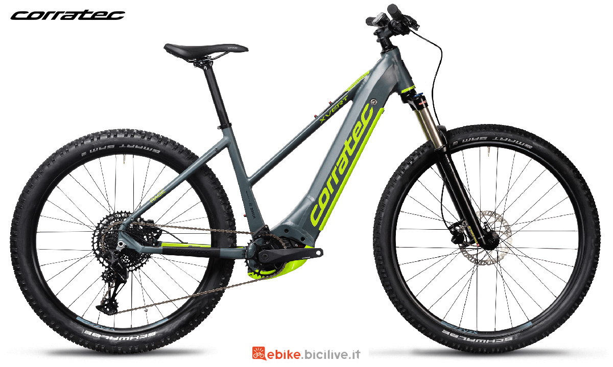 La nuova mountain bike elettrica Corratec E-Power X Vert Trapez 2021