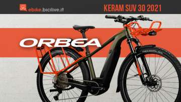 La nuova ebike per gli spostamenti urbani Orbea Keram SUV 30 2021