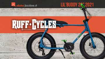 La nuova fatbike elettrica Ruff Cycle Lil' Buddy 2021 con ruote da 20"