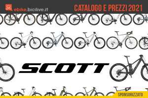 E-bike Scott 2021: il catalogo e il listino prezzi delle bici elettriche
