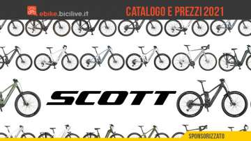 E-bike Scott 2021: il catalogo e il listino prezzi delle bici elettriche