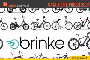 Il catalogo e i prezzi dei nuovi modelli ebike Brinke 2021