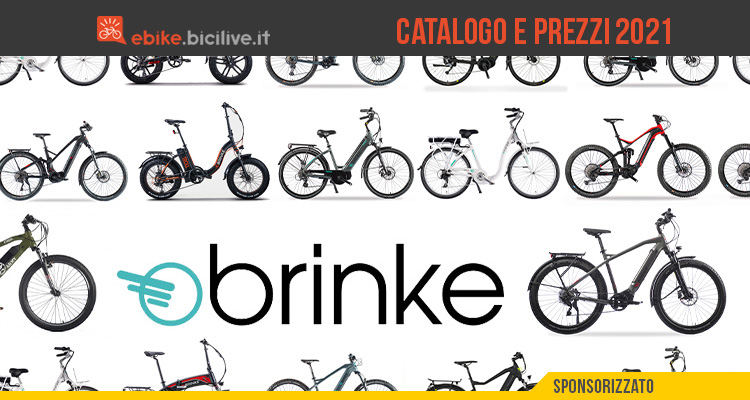 Il catalogo e i prezzi dei nuovi modelli ebike Brinke 2021