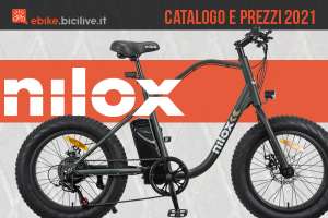 Tutte le e-bike 2021 Nilox: catalogo e listino prezzi bici elettriche