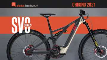 La nuova ebike SVO Bikes Chrono 2021