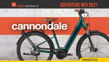 La nuova ebike per la città e il trekking Cannondale Adventure Neo 2021