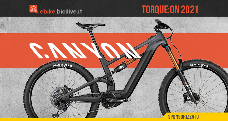 Le nuove emtb Canyon Torque:ON 2021