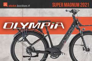 La nuova ebike da trekking Olympia Super Magnum 2021